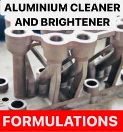 ALUMINIUM CLEANER AND BRIGHTENER FORMULATIONS AND PRODUCTION PROCESS