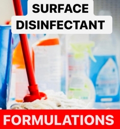 SURFACE DISINFECTANT PRODUCTS FORMULATIONS AND PRODUCTION PROCESS