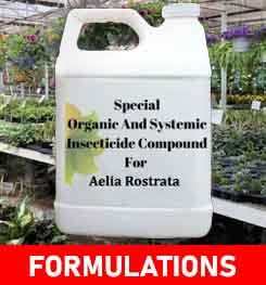 Formulations And Production Process of Organic And Systemic Insecticide Compound For Aelia Rostrata