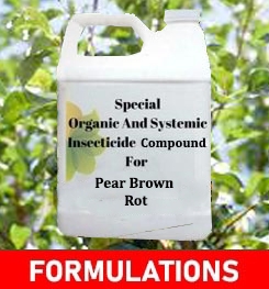 Formulations And Production Process of Organic And Systemic Fungicide Compound For Pear Brown Rot