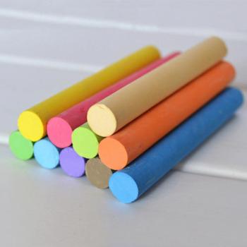 TO MAKE DUSTLESS AND COLOR SOFT CHALK