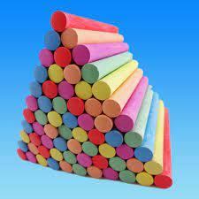 COMPOSITION AND COMPOUND OF DUSTLESS AND SOFT COLOR CHALK