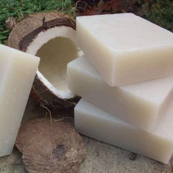 MAKE SOLID SOAP WITH COCONUT OIL | MANUFACTURING PROCESS