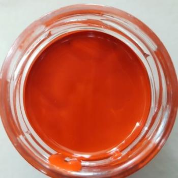 Preparation and formulation of orange color epoxy pigment paste