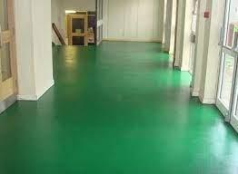 Two component and matt polyurethane floor paint formulations and production process