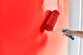 How to make gloss and red acrylic interior wall paints