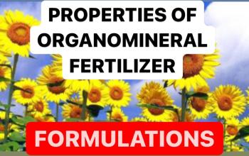 PROPERTIES OF ORGANOMINERAL FERTILIZER | MAKING ORGANOMINERAL FERTILIZERS