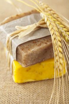 HOW TO MAKE WHEAT SOAP WITH WHEAT GERM OIL | MAKING PROCESS
