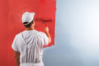 How to make matt and red color acrylic interior wall paint