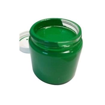 Composition and compound of dark green color polyurethane pigment paste
