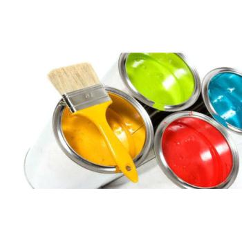 Preparation and production of stoving enamel paints