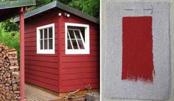 CHEMICALS AND INGREDIENTS OF MATT AND RED ACRYLIC EXTERIOR WALL PAINTS