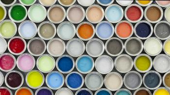 Composition and compound of synthetic semi gloss topcoat paints