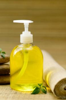 Production process and formulations of herbal liquid hand soap with herbal oils