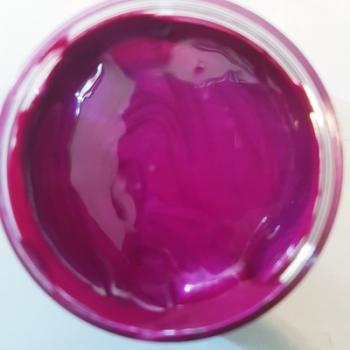 Ingredients of water based and acrylic purple color pigment paste
