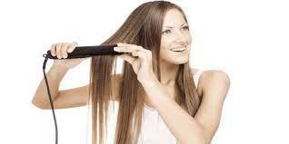 Production process and formulations of herbal hair serum for hair straightening and shine
