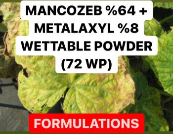 MANCOZEB % 64  + METALAXYL % 8 WETTABLE POWDER ( 72 WP ) FUNGICIDE PRODUCTION PROCESS