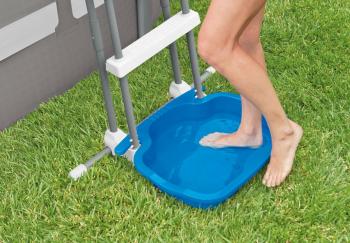 How to make foot pool disinfection solution for swimming pools | Manufacturing process
