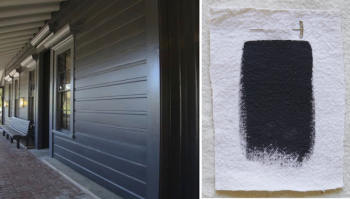 How to make matt and black acrylic outdoor wall paints