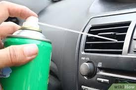 HOW TO MAKE AIR CONDITIONER CLEANER SPRAY FOR CARS