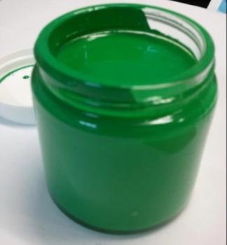 How to make water based and green acrylic pigment paint paste | Formula