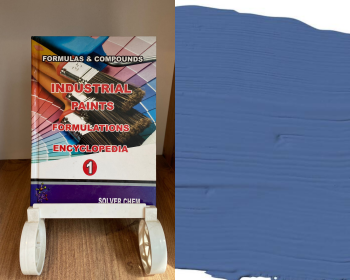 STEPS TO PRODUCE FAST DRYING AND SEMI - GLOSS BLUE RAPID TOPCOAT PAINT