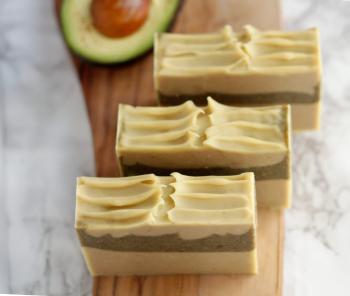 Composition and compound of avocado soap with avocado oil