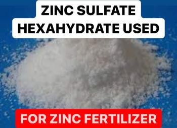 ZINC SULFATE HEXAHYDRATE USED FOR ZINC FERTILIZER