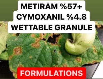 METIRAM % 57 + CYMOXANIL % 4.8 WETTABLE GRANULE ( WG ) FUNGICIDE PRODUCTION PROCESS