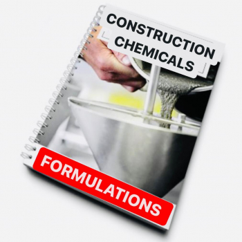 CONSTRUCTION CHEMICALS FORMULATIONS AND PRODUCTION PROCESS